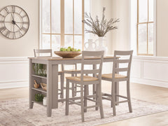 Hoover Furniture Outlet - Ashley Furniture - Harperfeld Dining Table and 4 - Dining Table and 4 - PCD403D2