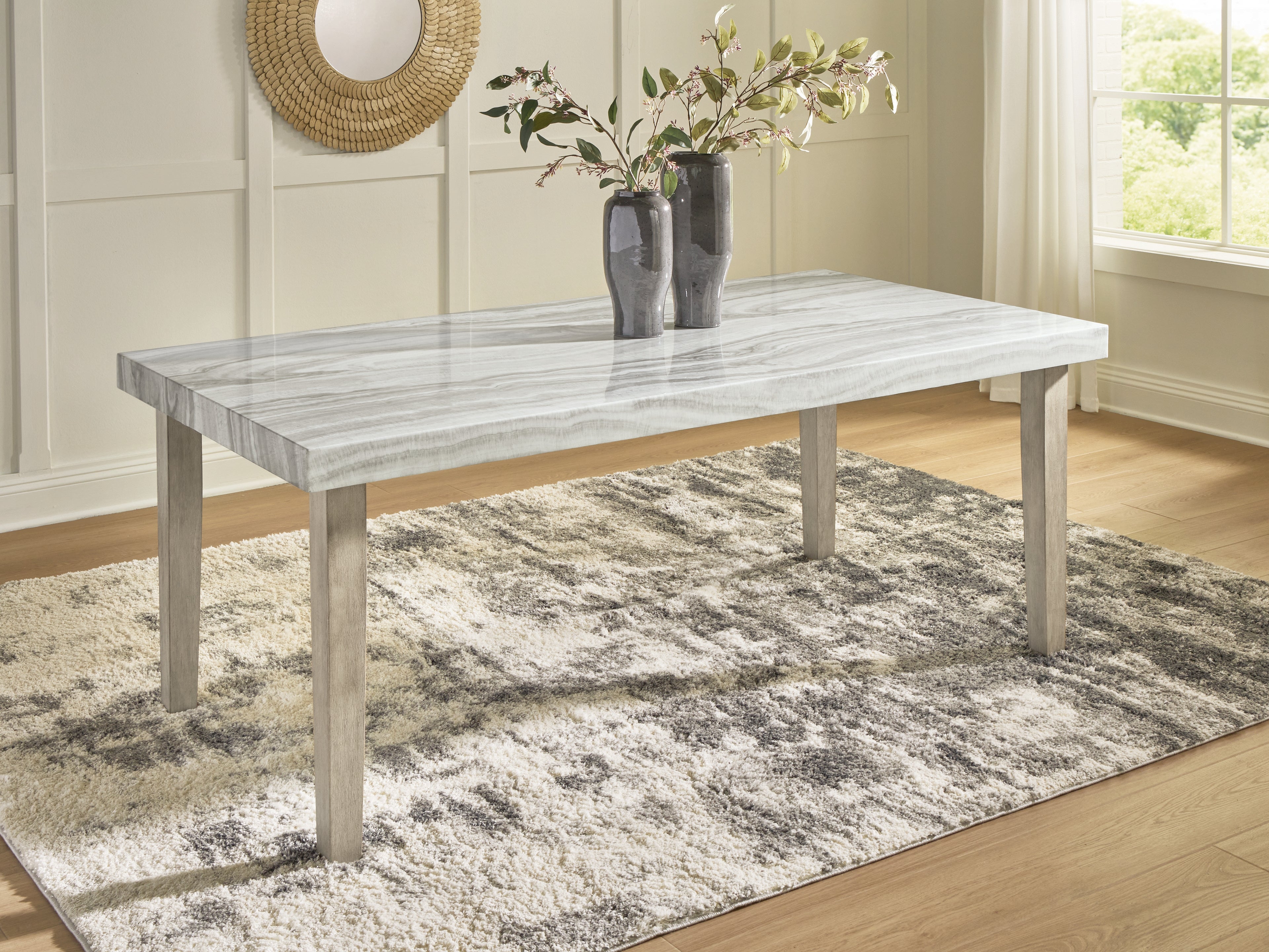 Hoover Furniture Outlet - Ashley Furniture - Larawyn Dining Table - Rectangular Dining Room Table - PCD575-25