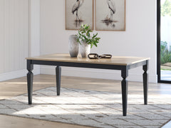 Hoover Furniture Outlet - Ashley Furniture - Brenkerton Dining Table - Rectangular Dining Room Table - PCD591-25
