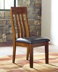 Hoover Furniture Outlet - Ashley Furniture - Ralene Dining Chair (Set of 2) - Dining Chair (Set of 2) / Medium Brown - D594-01X2