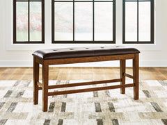 Hoover Furniture Outlet - Ashley Furniture - Ralene Counter Height Dining Bench - DBL Counter UPH Bench (1/CN) - D594-09