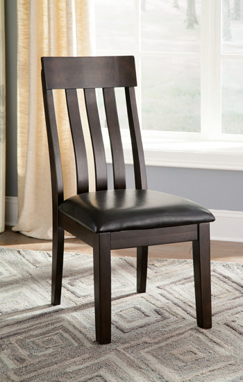 Hoover Furniture Outlet - Ashley Furniture - Haddigan Dining Chair (Set of 2) - Dining Chair (Set of 2) / Dark Brown - D596-01X2
