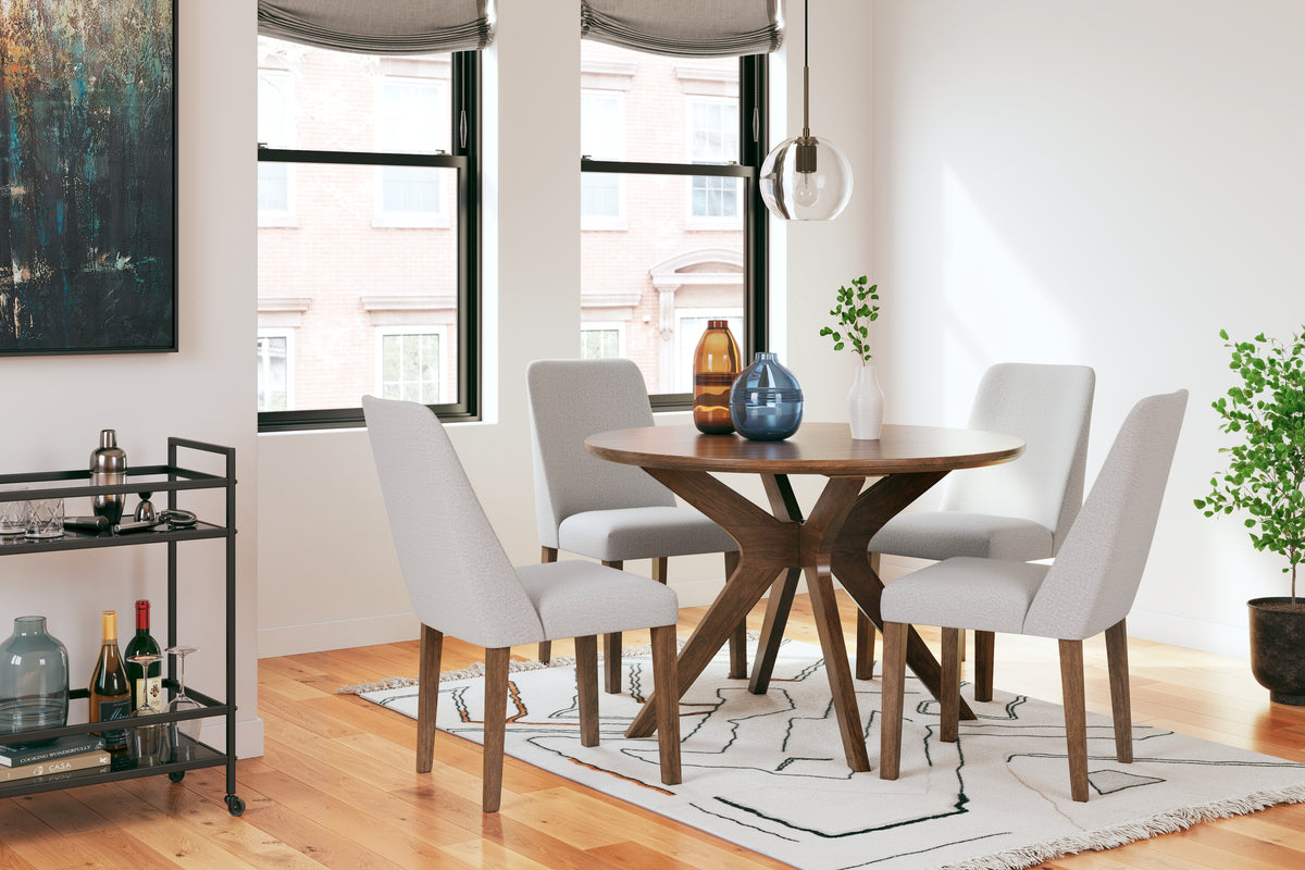 Hoover Furniture Outlet - Ashley Furniture - Lyncott Dining Table and 4 Chairs - Dining Table and 4 Chairs - D615D1