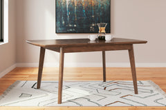 Hoover Furniture Outlet - Ashley Furniture - Lyncott Dining Extension Table - RECT DRM Butterfly EXT Table / Brown - D615-35