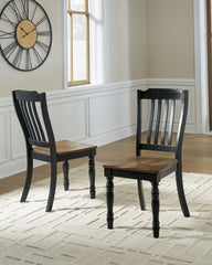 Hoover Furniture Outlet - Ashley Furniture - Clorazi Dining Chair (Set of 2) - Dining Chair (Set of 2) - PCD619-01X2