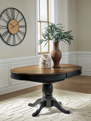 Hoover Furniture Outlet - Ashley Furniture - Clorazi Dining Butterfly Extension Table - Oval DRM Butterfly EXT Table - PCD619-48