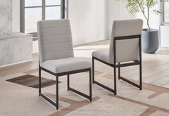 Hoover Furniture Outlet - Ashley Furniture - Tomtyn Dining Chair (Set of 2) - Dining Chair (Set of 2) / Light Brown - D622-01X2