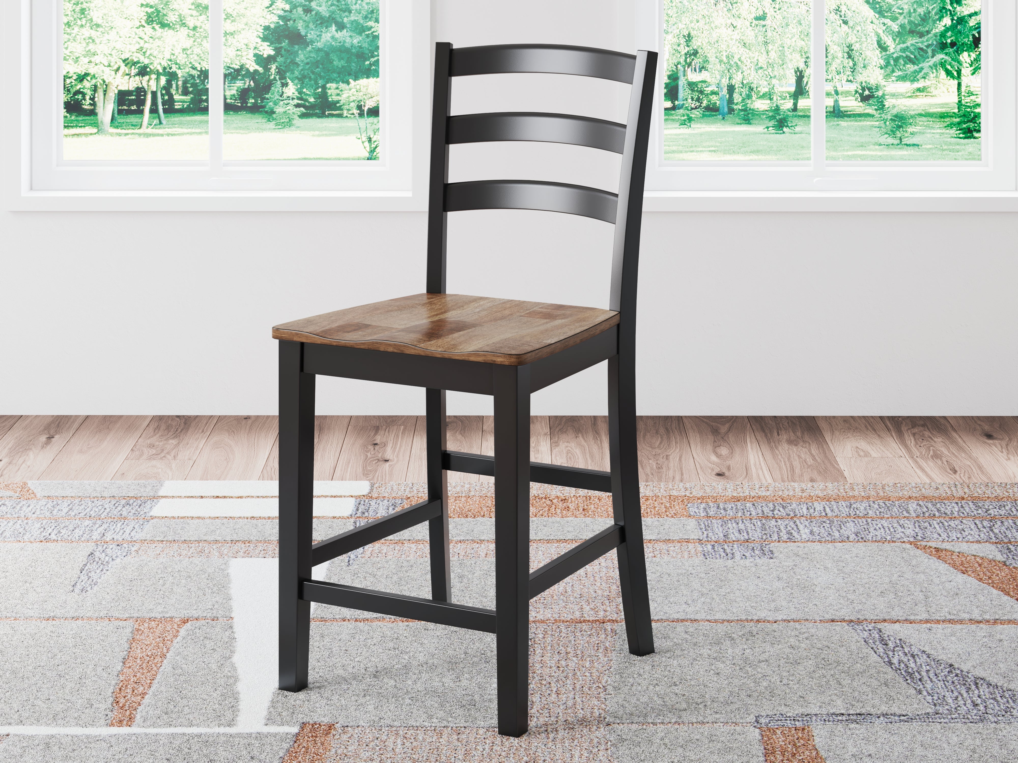 Wildenauer Counter Height Dining Table and 6 Barstools