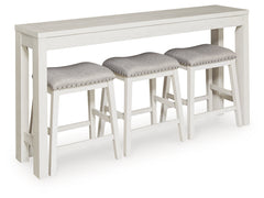 Robbinsdale Counter Height Dining Table and 3 Barstools Set