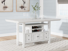 Hoover Furniture Outlet - Ashley Furniture - Robbinsdale Counter Height Dining Table - Counter Height Dining Table - D642D7