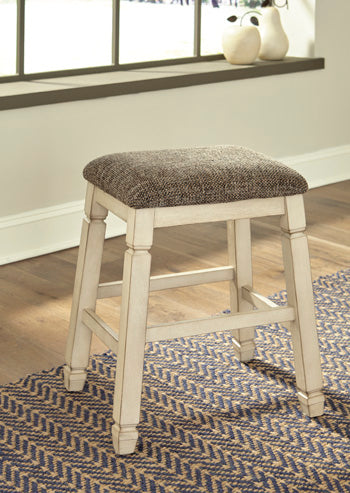 Hoover Furniture Outlet - Ashley Furniture - Bolanburg Counter Height Bar Stool (Set of 2) - Counter Height Bar Stool (Set of 2) / Two-tone - D647-024X2