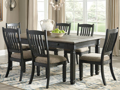 Hoover Furniture Outlet - Ashley Furniture - Tyler Creek Dining Table - Rectangular Dining Room Table / Black/Gray - D736-25