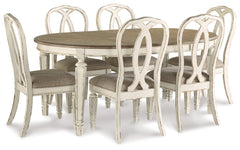 Hoover Furniture Outlet - Ashley Furniture - Realyn Dining Table and 6 Chairs - Dining Table and 6 Chairs - D743D13