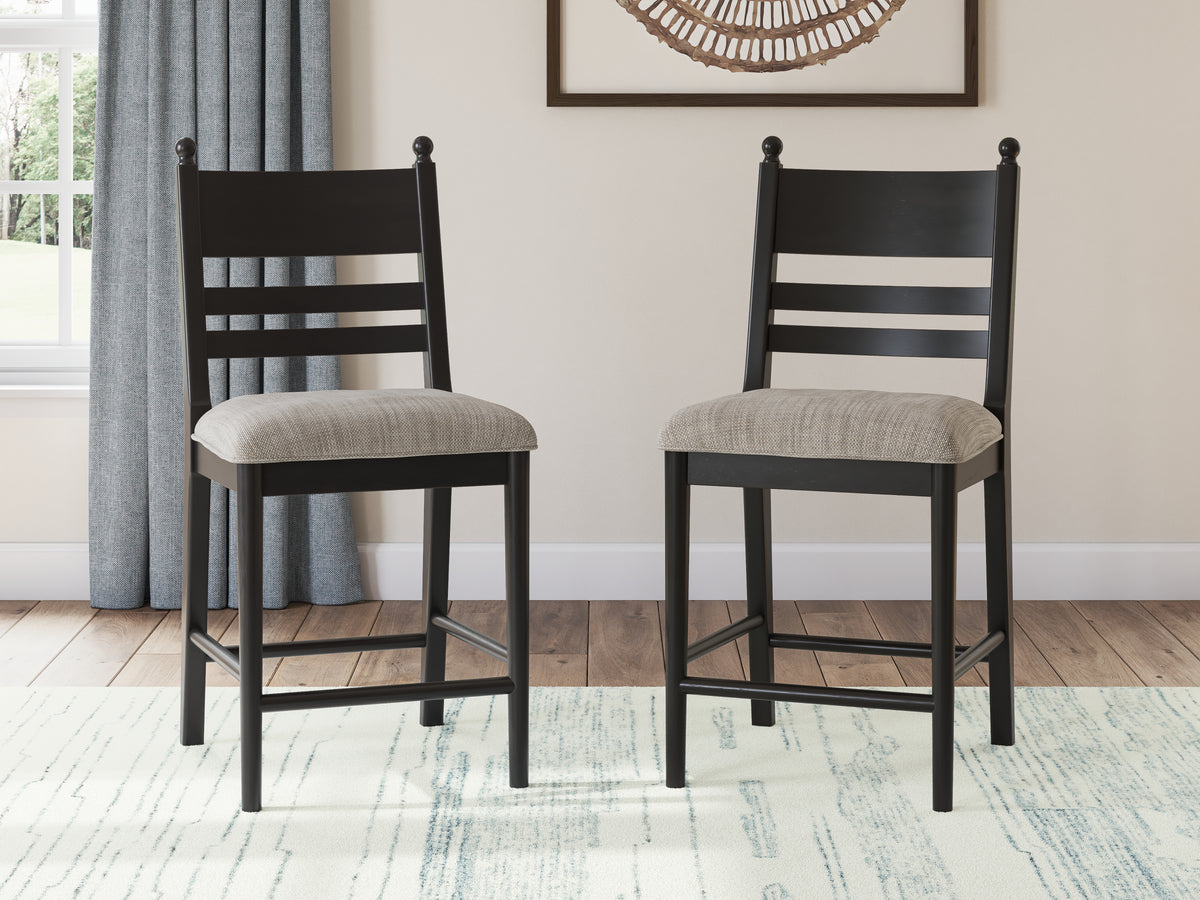 Hoover Furniture Outlet - Ashley Furniture - Greddinton Counter Height Barstool (Set of 2) - Counter Height Barstool (Set of 2) - PCD824-724X2