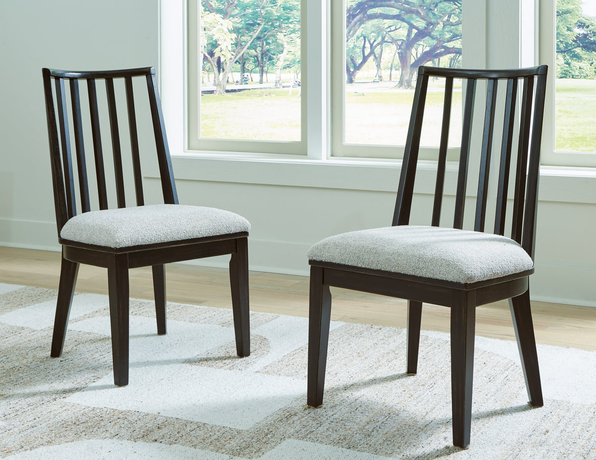 Hoover Furniture Outlet - Ashley Furniture - Galliden Dining Chair (Set of 2) - Dining Chair (Set of 2) - D841-01X2