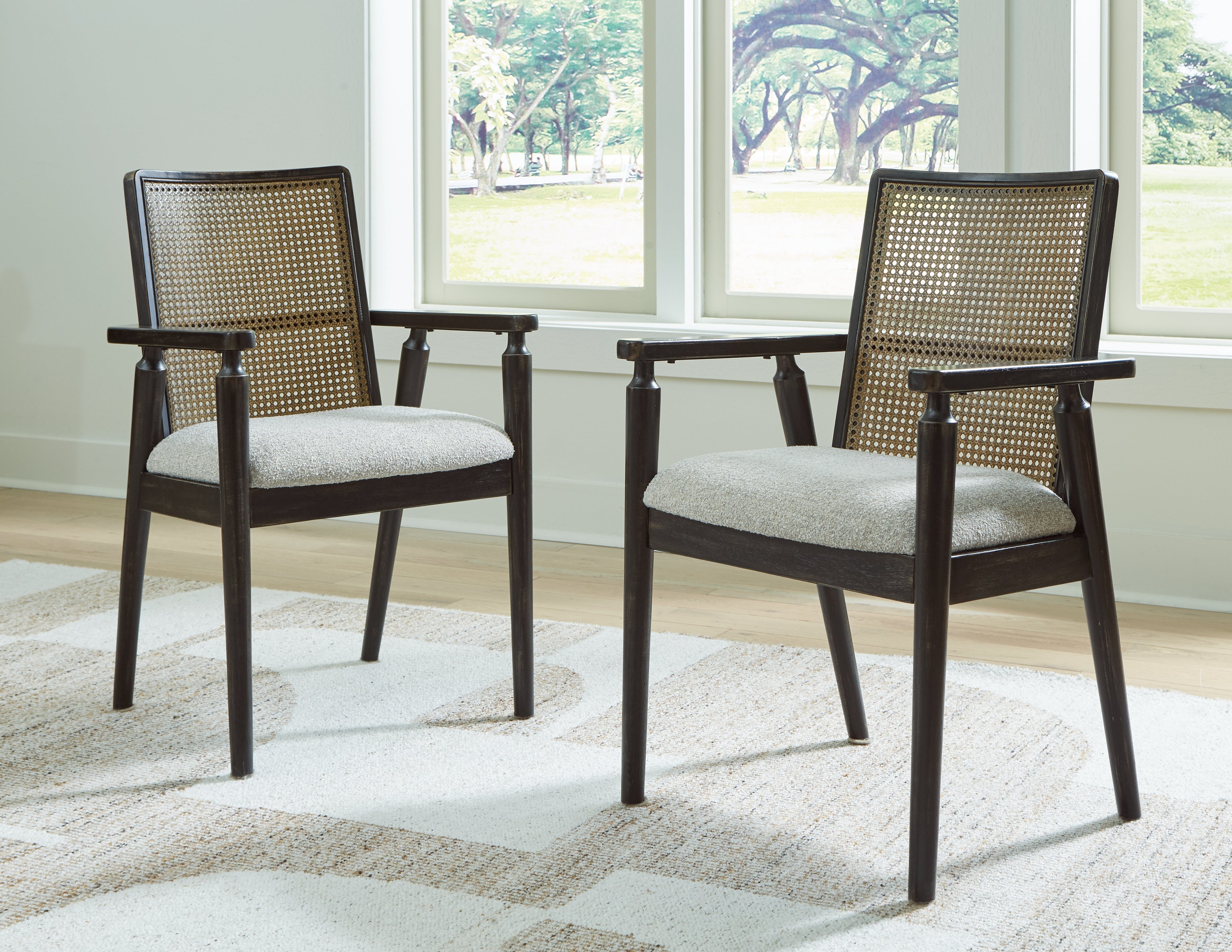 Hoover Furniture Outlet - Ashley Furniture - Galliden Dining Chair (Set of 2) - Dining Chair (Set of 2) - D841-02AX2