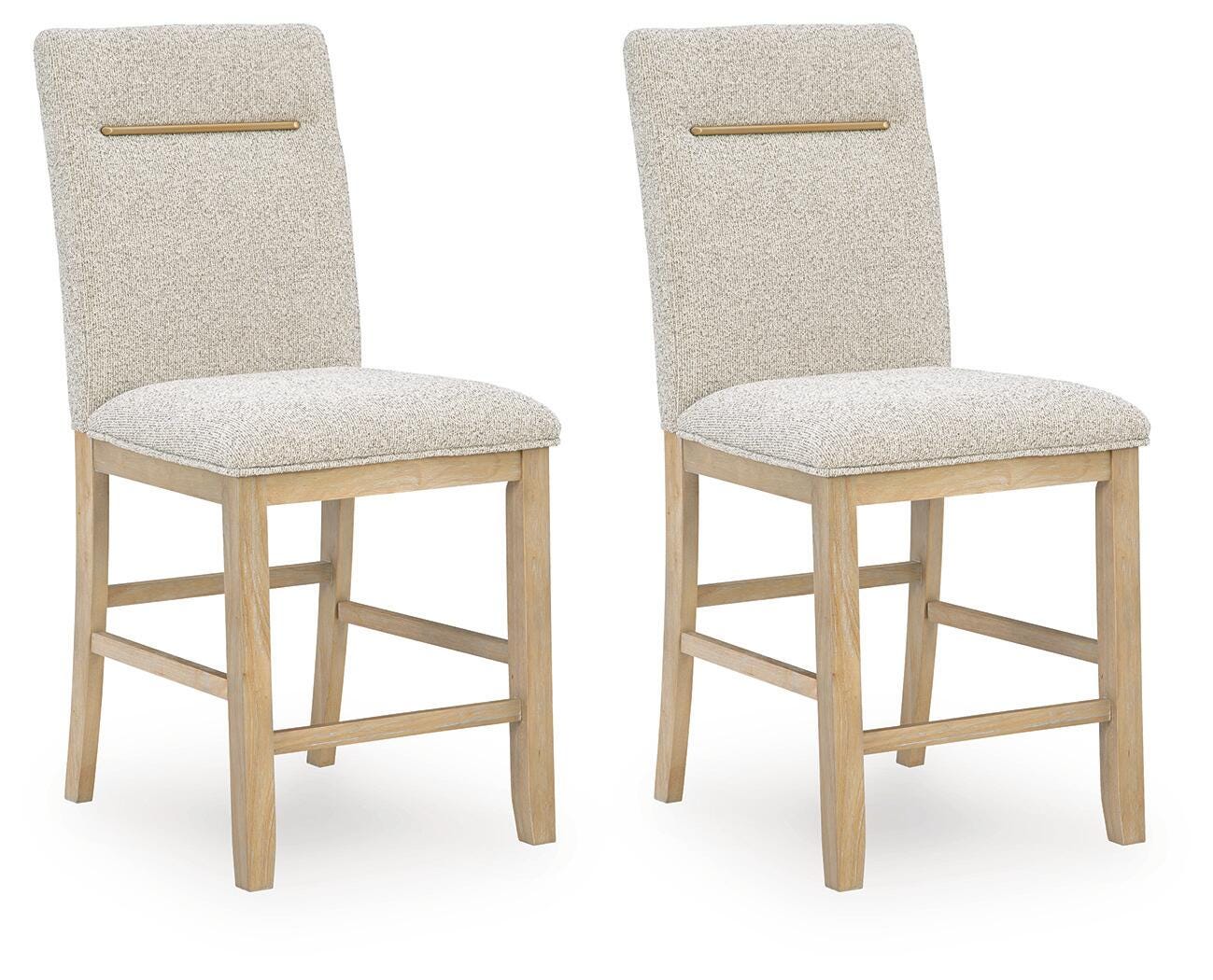Hoover Furniture Outlet - Ashley Furniture - Lasinger Counter Height Barstool (Set of 2) - Counter Height Barstool (Set of 2) - PCD852-124X2