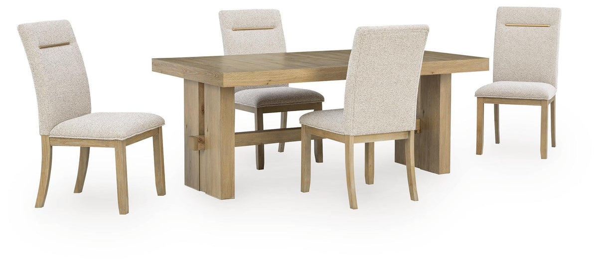 Hoover Furniture Outlet - Ashley Furniture - Lasinger Dining Table and 4 - Dining Table and 4 - PCD852D1