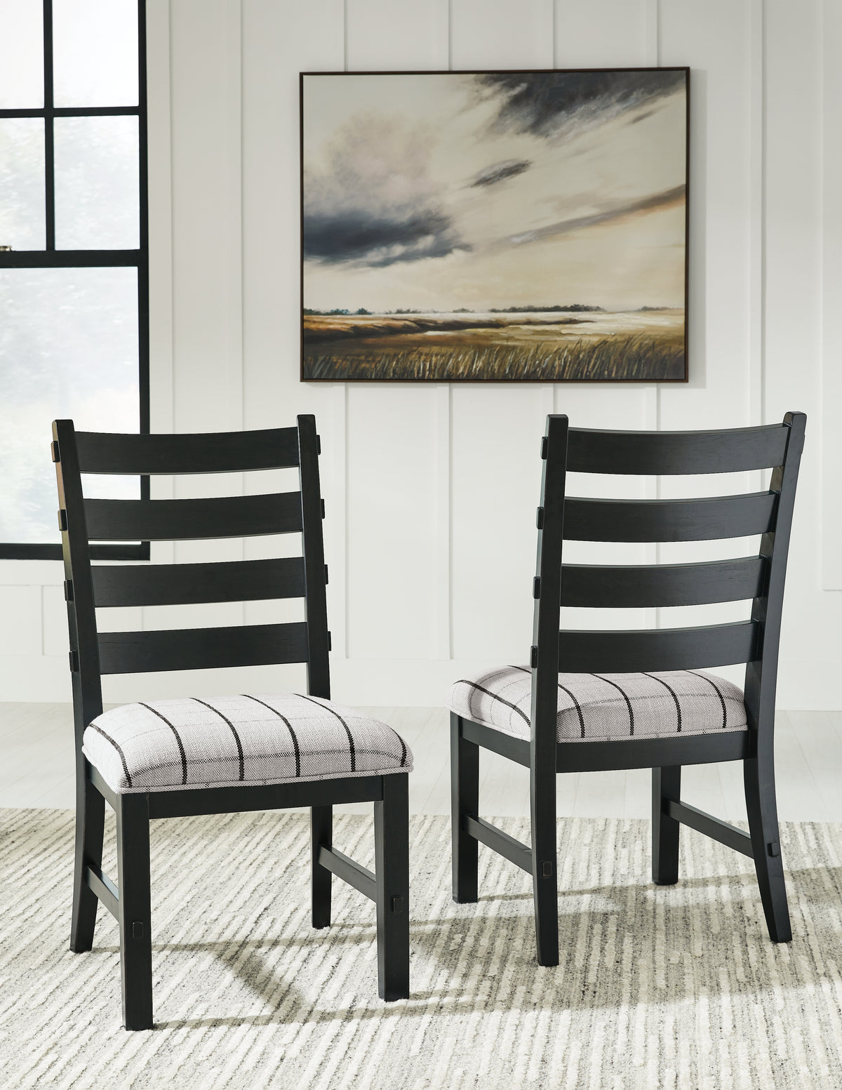Hoover Furniture Outlet - Ashley Furniture - Ridgester Dining Chair (Set of 2) - Dining Chair (Set of 2) - D858-02X2