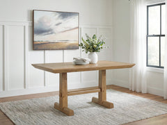 Hoover Furniture Outlet - Ashley Furniture - Ridgester Counter Height Dining Table - RECT Dining Room Counter Table - D858-13