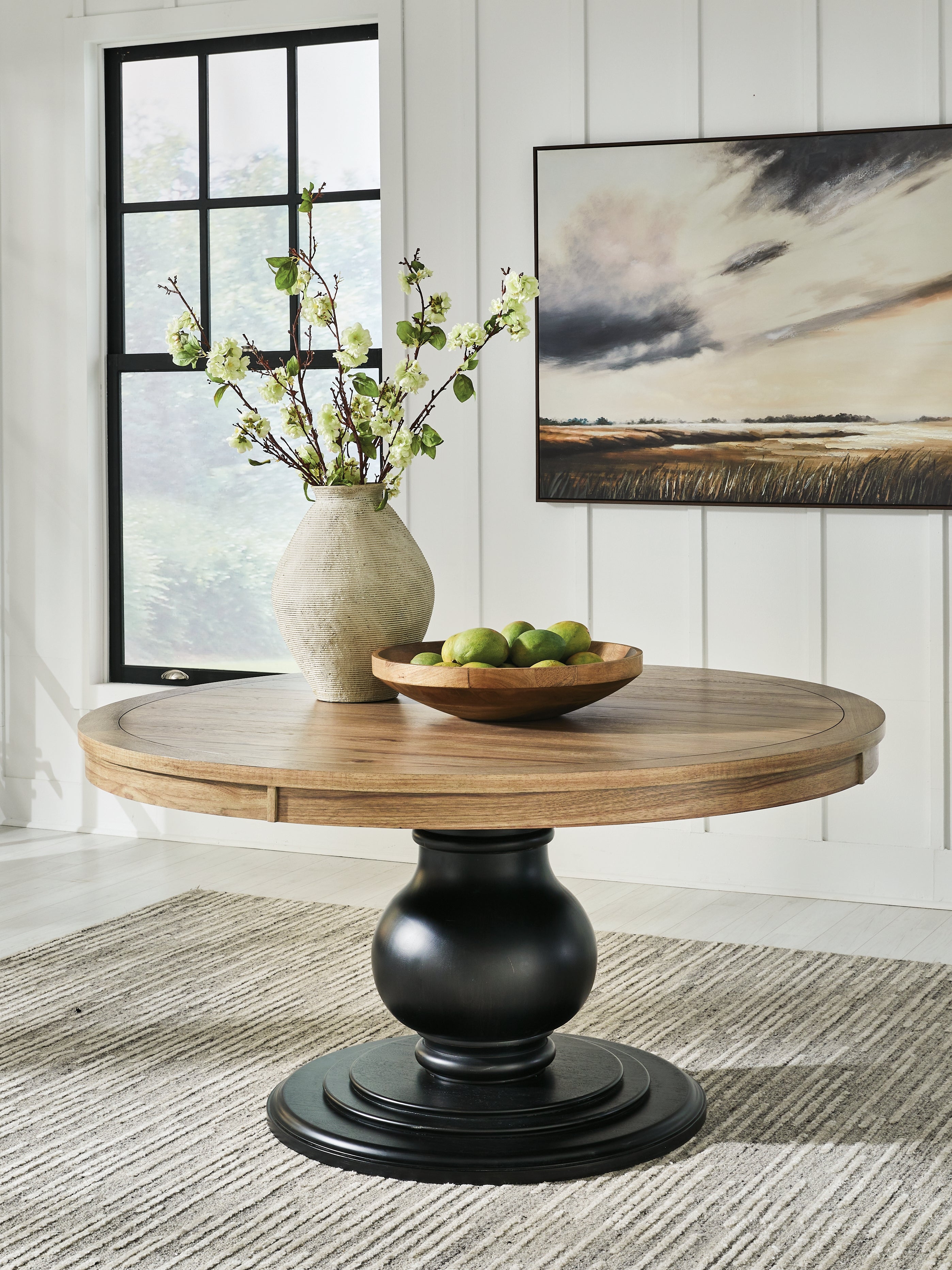 Hoover Furniture Outlet - Ashley Furniture - Ridgester Dining Table - Dining Table - D858D4