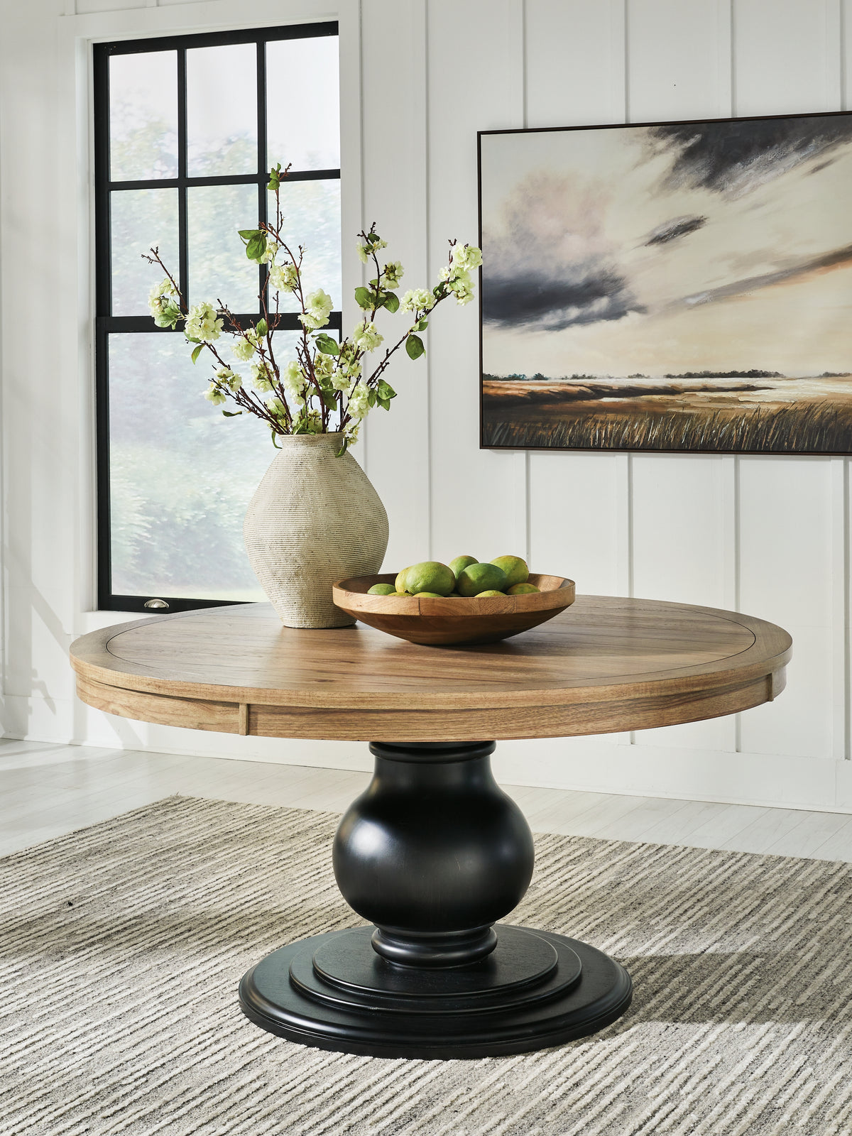 Hoover Furniture Outlet - Ashley Furniture - Ridgester Dining Table - Dining Table - D858D4
