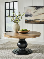 Hoover Furniture Outlet - Ashley Furniture - Ridgester Dining Table - Dining Table - D858D4