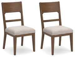 Hoover Furniture Outlet - Ashley Furniture - Cabalynn Dining Chair (Set of 2) - Dining Chair (Set of 2) / Light Brown - D974-01X2