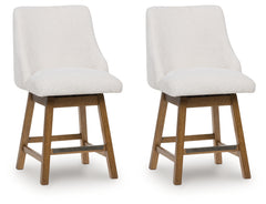 Hoover Furniture Outlet - Ashley Furniture - Cabalynn Counter Height Barstool (Set of 2) - Counter Height Barstool (Set of 2) - D974-324X2