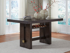 Hoover Furniture Outlet - Ashley Furniture - Burkhaus Counter Height Dining Table - RECT Dining Room Counter Table - D984-32