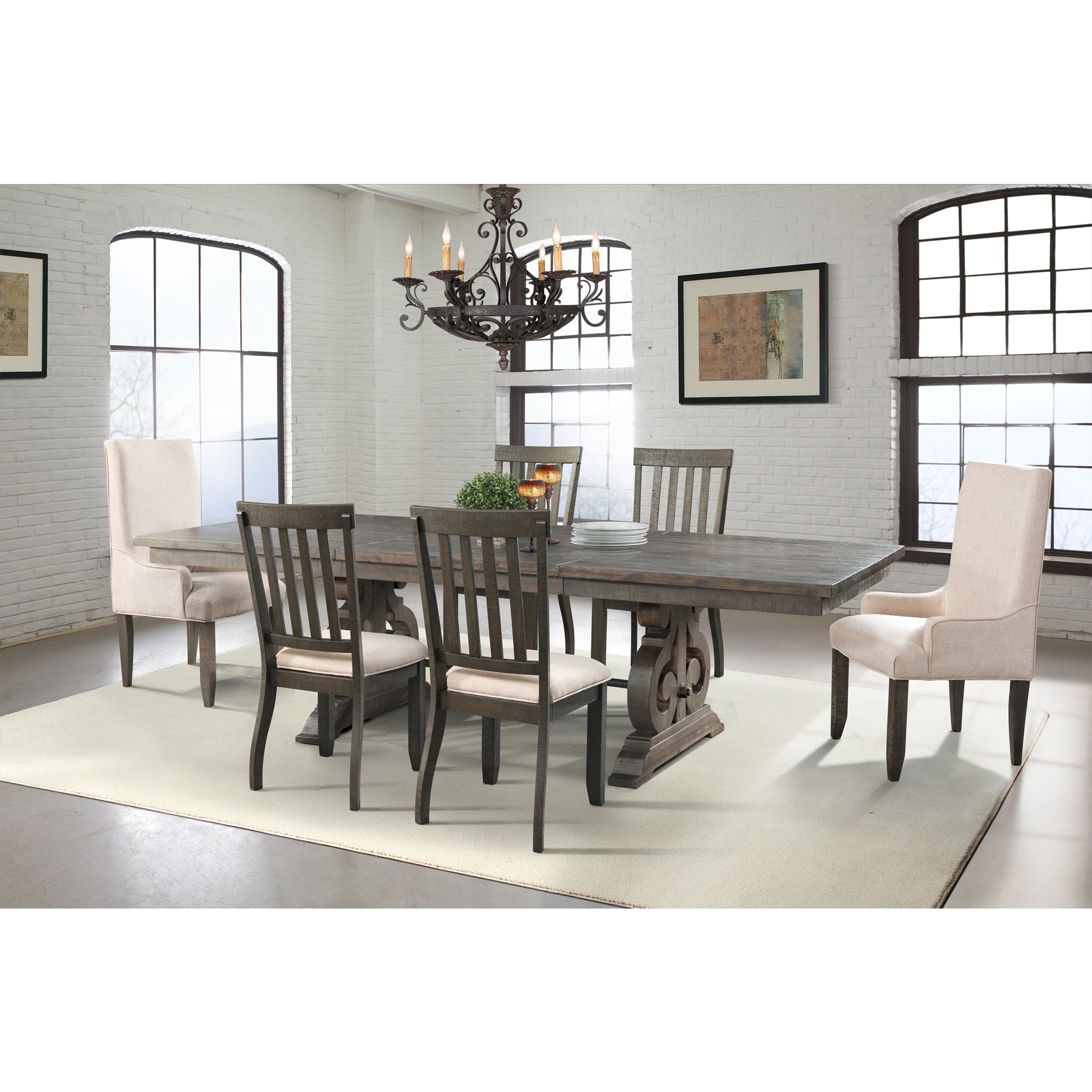 Stone Dining Table & Base – SKU DST100DTB | Elements