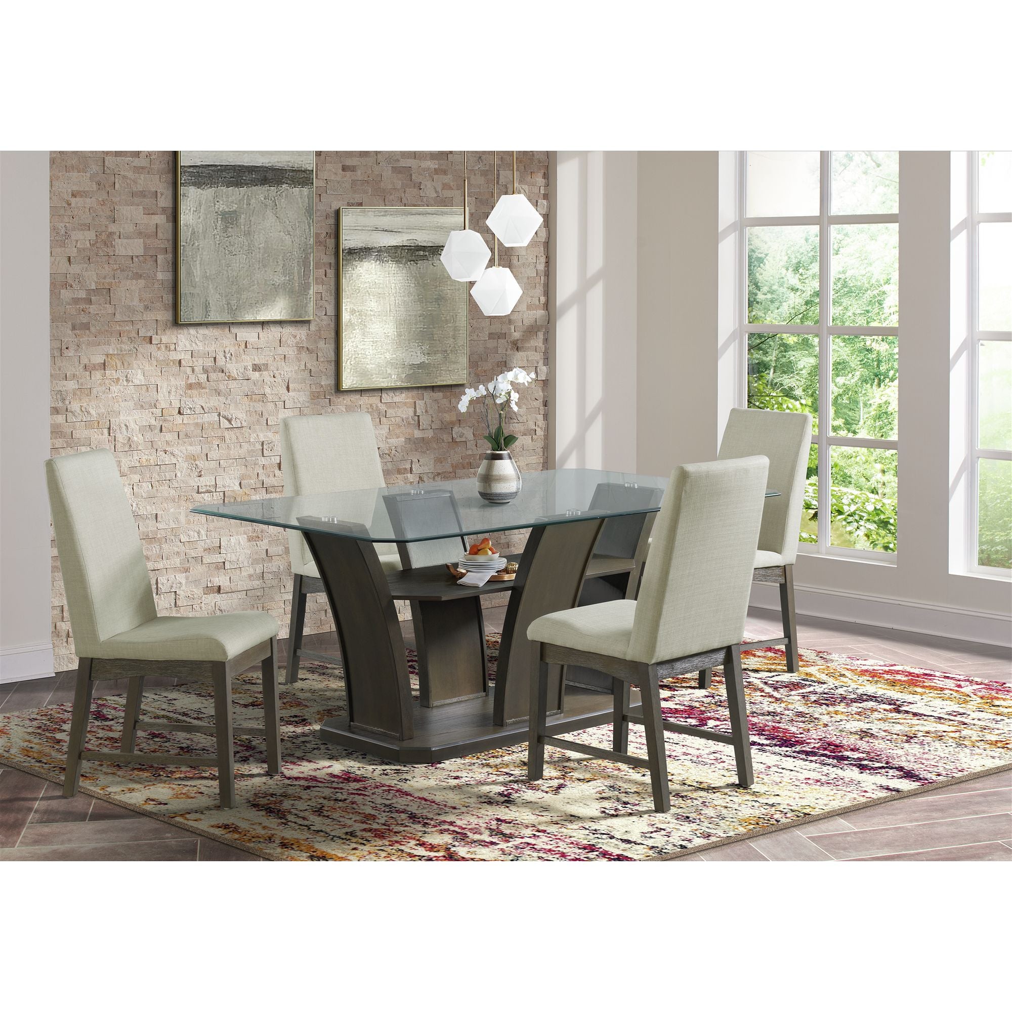 Dapper Rectangular Standard Dining Table – SKU DPR500DTB | Elements