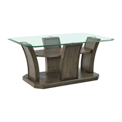 Dapper Rectangular Coffee Table Grey