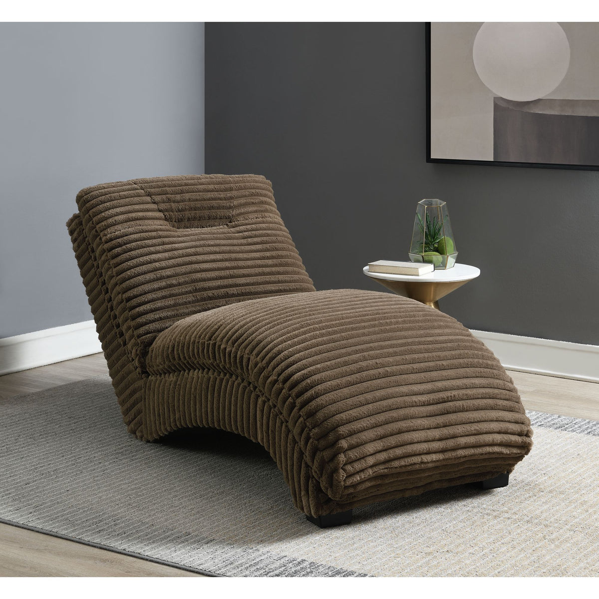 Dominick II Chaise in Masis Cocoa – SKU U-11230-8840-110 | Elements
