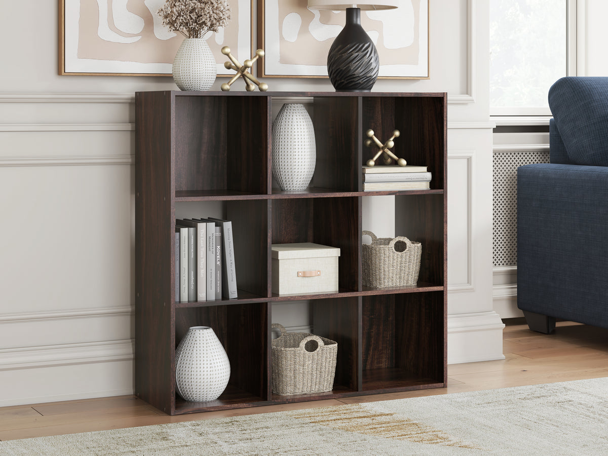Hoover Furniture Outlet - Ashley Furniture - Glosmount Nine Cube Organizer - Nine Cube Organizer - EA1055-3X3