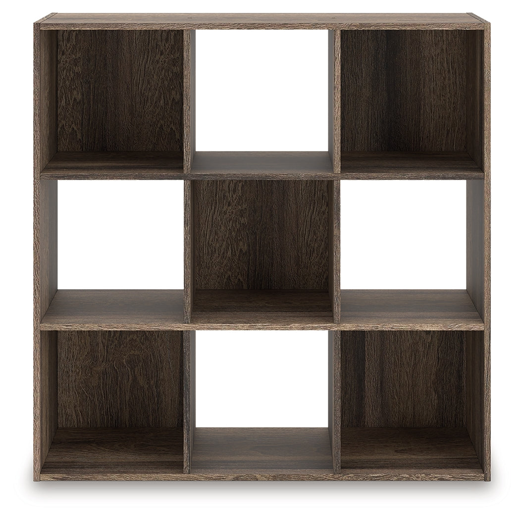 Hoover Furniture Outlet - Ashley Furniture - Shallifer Nine Cube Organizer - Nine Cube Organizer - EA1104-3X3