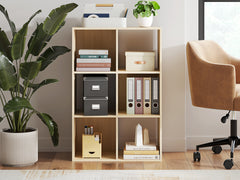 Hoover Furniture Outlet - Ashley Furniture - Piperton Six Cube Organizer - Six Cube Organizer - EA2444-3X2
