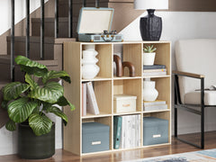 Hoover Furniture Outlet - Ashley Furniture - Piperton Nine Cube Organizer - Nine Cube Organizer - EA2444-3X3