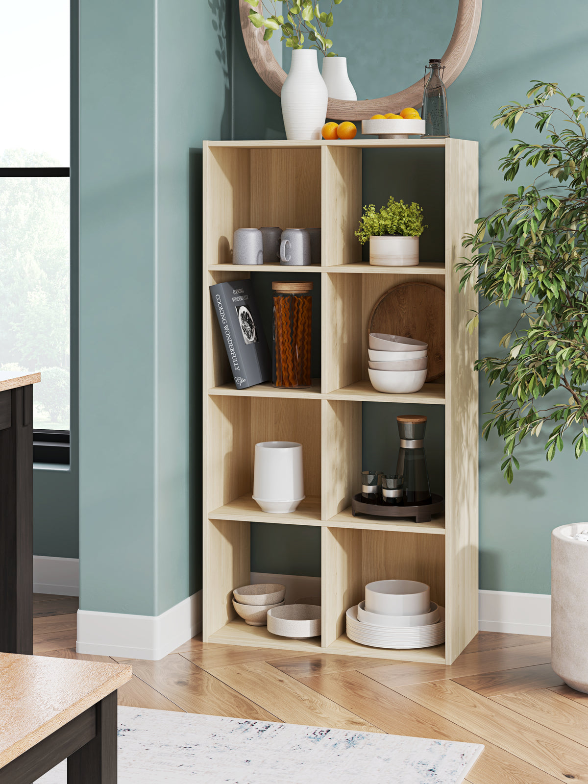 Hoover Furniture Outlet - Ashley Furniture - Piperton Eight Cube Organizer - Eight Cube Organizer - EA2444-4X2