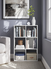 Hoover Furniture Outlet - Ashley Furniture - Onita Six Cube Organizer - Six Cube Organizer / White - EA9630-3X2