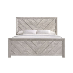 Ellen King Bed White