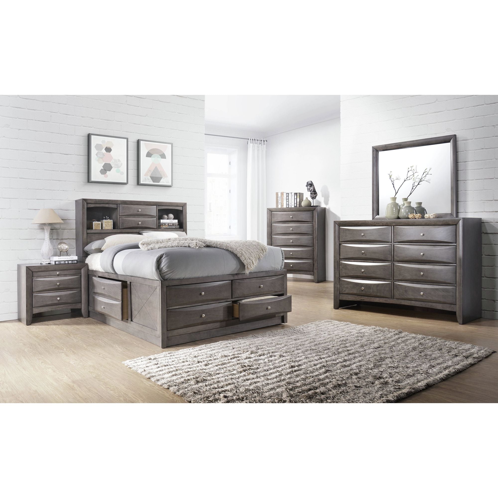Emily Dresser Grey (Sturdy) – SKU EG100DRS-S | Elements