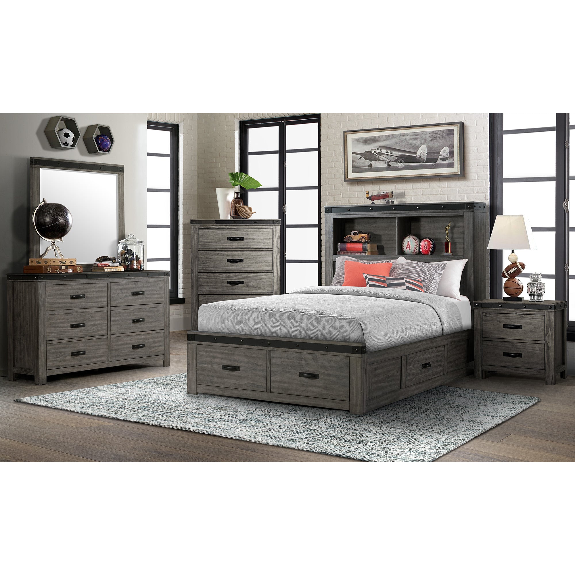 Wade Youth Dresser (6 Drawer) – SKU WE650DR | Elements