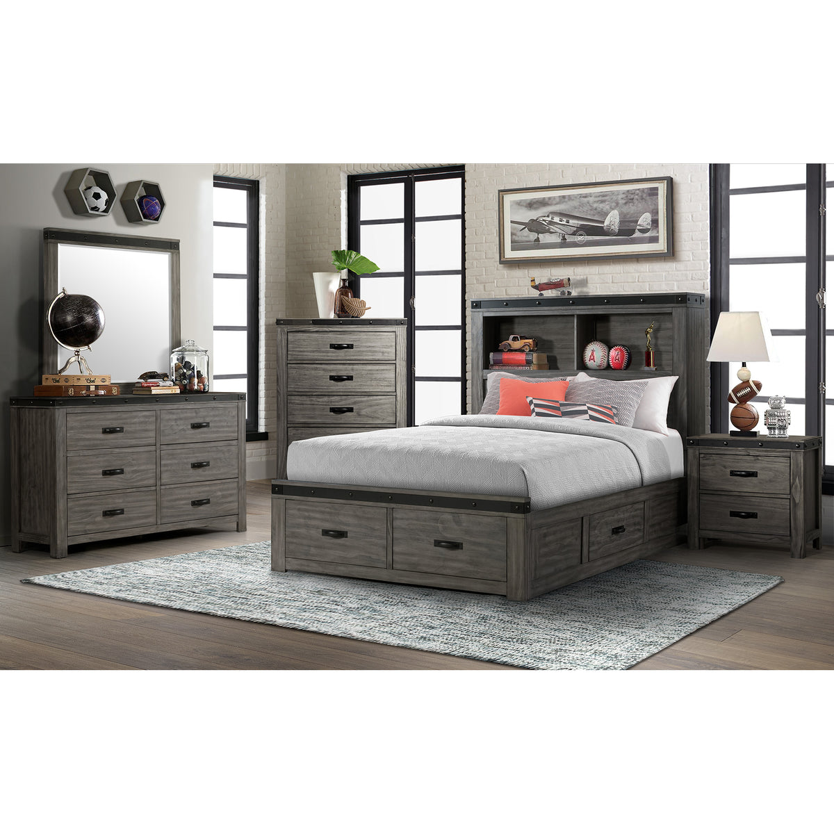 Wade Youth Dresser (6 Drawer) – SKU WE650DR | Elements