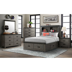 Wade Youth 6 Drawer Dresser & Mirror Set – SKU WE650DRMR | Elements