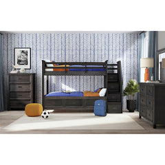 Hampton Kids 4-Drawer Chest in Charcoal – SKU Y-15760-8-CH | Elements
