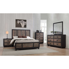 Harlington 6-Drawer Dresser w/ Mirror Set – SKU HG100DRMR | Elements
