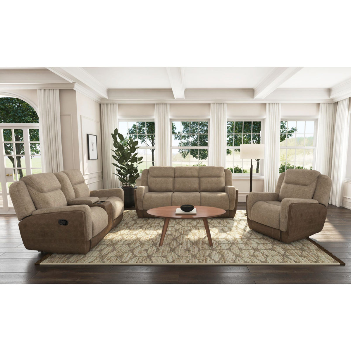 Hornet Motion Glider Recliner in Rancho Beige – SKU U-11550-10530-107 | Elements