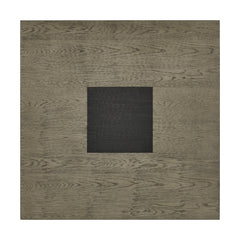 Jemma End Table in Grey and Dark Espresso