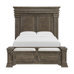 Kings Court Queen Storage Bed in Grey